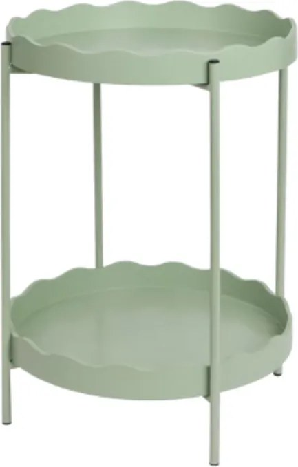 RAVELO kis asztal Ø 40,5 cm, zöld