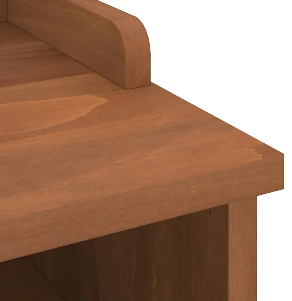 SANDNES tömör fenyőfa előszobapad 45x40x50 cm