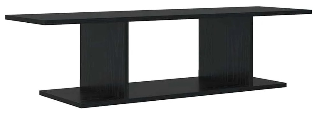 TV szekrény Fekete 103 x 30 x 26,5 cm Faanyag