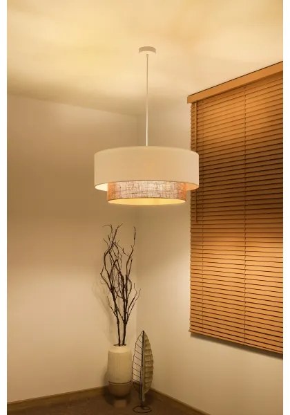 Brilagi - BOHO STYLE LED függeszték kábelen, 3× E27 / 15 W / 230 V, Ø 60 cm