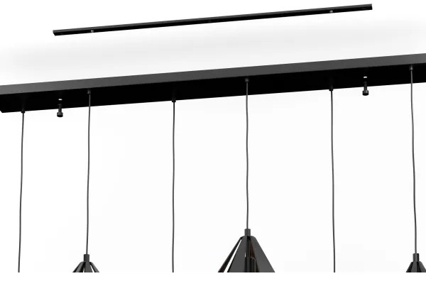 Eglo 43846 - Csillár zsinóron CARLTON 6xE27/40W/230V