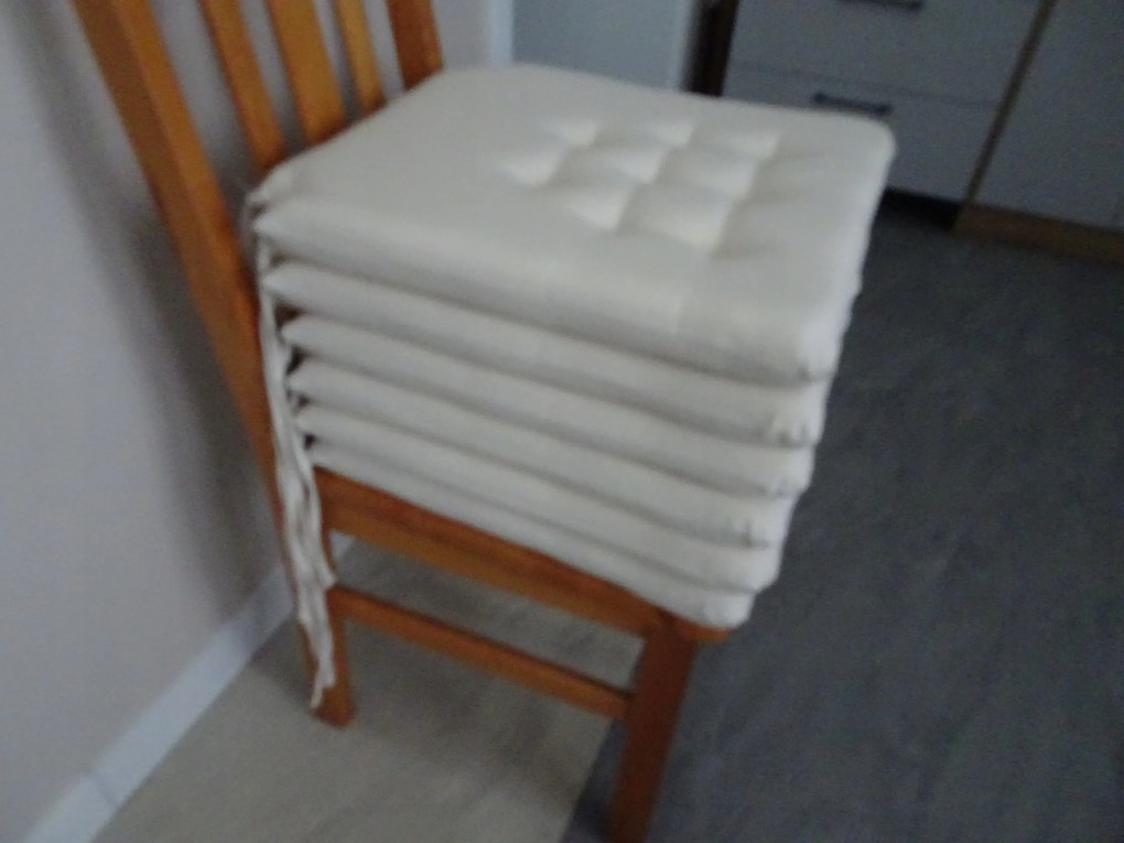 Stockholm típusú székpárna szett 6 db ekrüszín