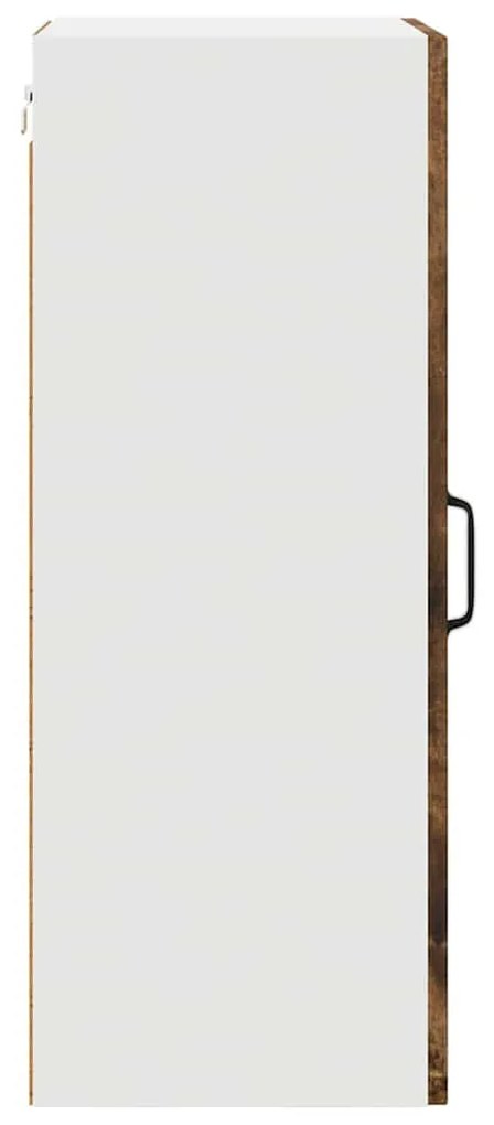 Fali konyhaszekrény 2 pcs Füstölt tölgy 40 x 31 x 80 cm Faanyag