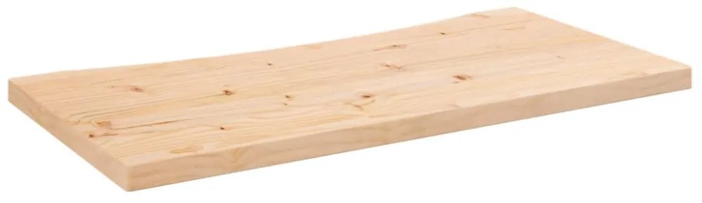 tömör fenyőfa asztallap 80 x 40 x 2,5 cm