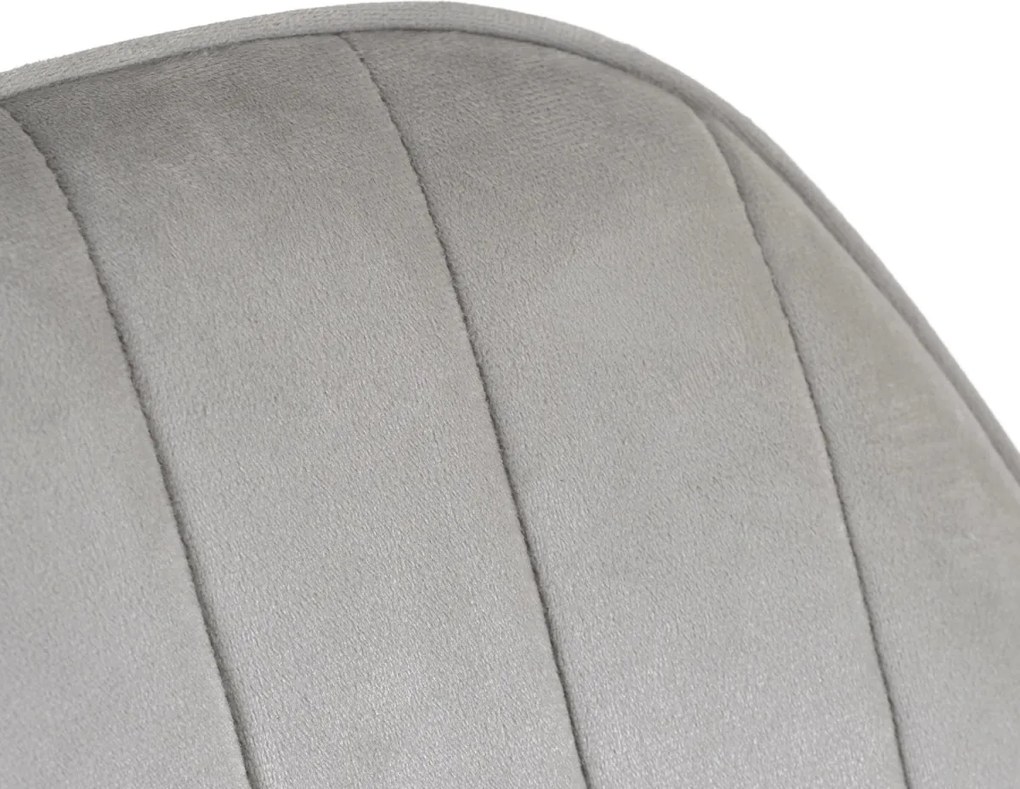 TOM forgószék, szürke bársony