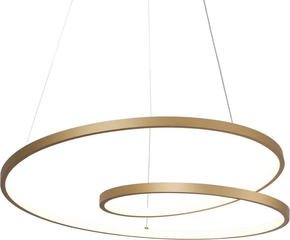 Italux modern függeszték reina fehér arany itxpnd-21692-m-gd