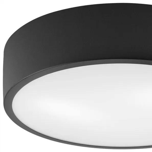 Mennyezeti lámpa DANTE 1xE27/60W/230V á. 26 cm fekete