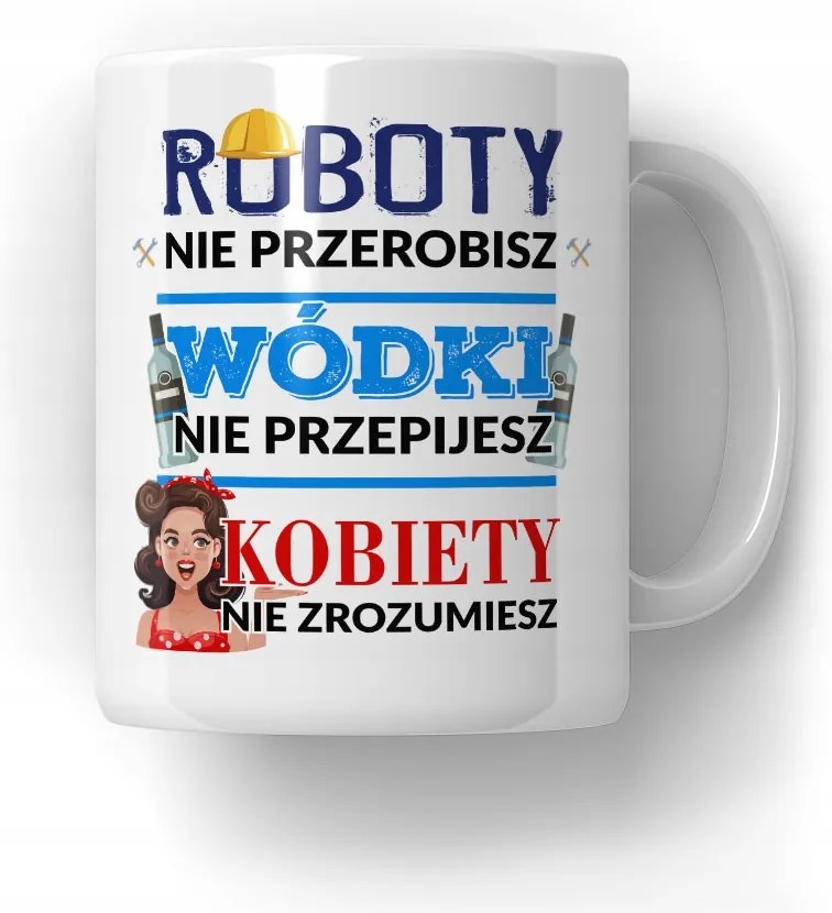 Robot bögre, Vodka, Nő Ajándék Kollégának Munkatársnak