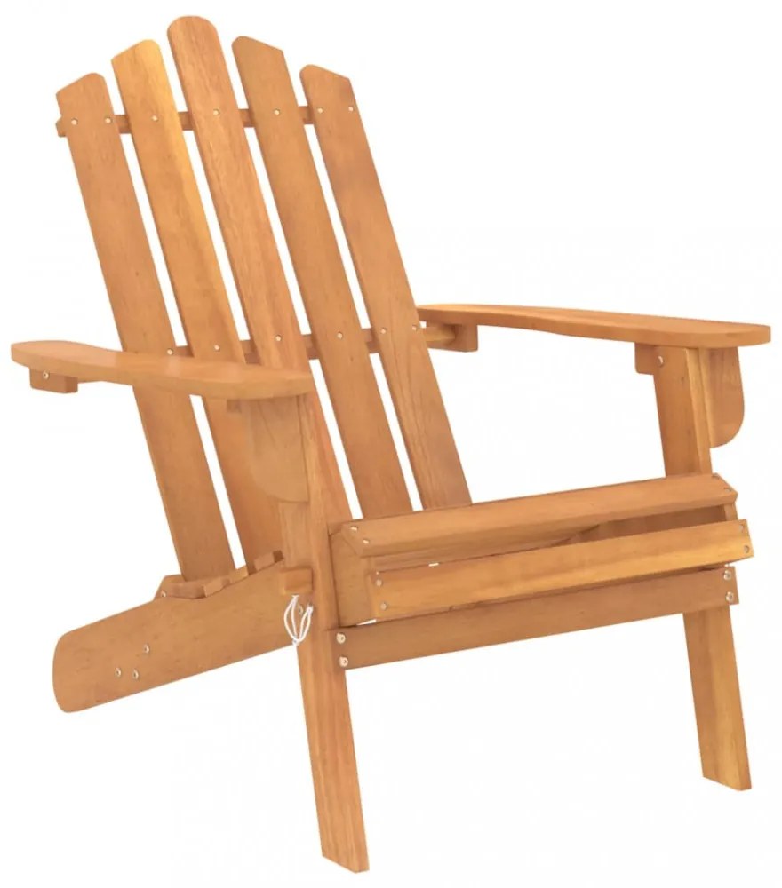 tömör akácfa kerti adirondack szék