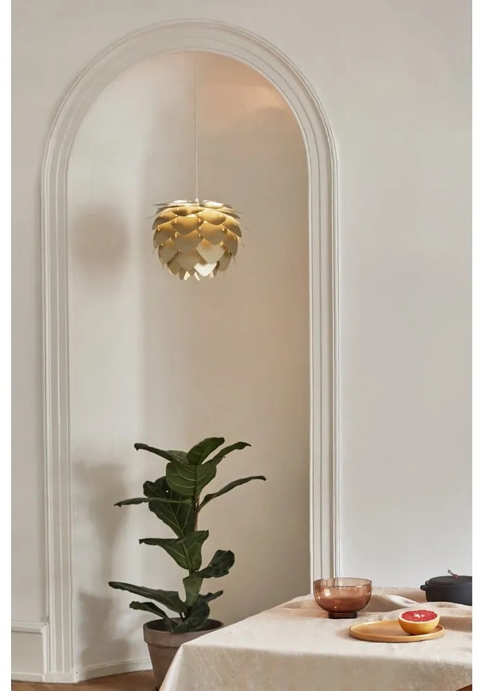 Aranyszínű lámpabúra ø 59 cm Aluvia – UMAGE