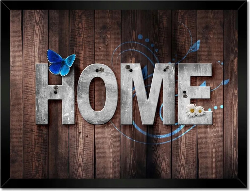 Poszterek keretben 40x30 Home A mi szeretett otthonunk