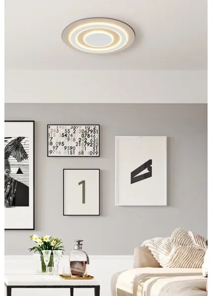 Globo 48032-40S - JAYDEN LED mennyezeti lámpatest, 40W, 230V, 3000K, Ø 48 cm