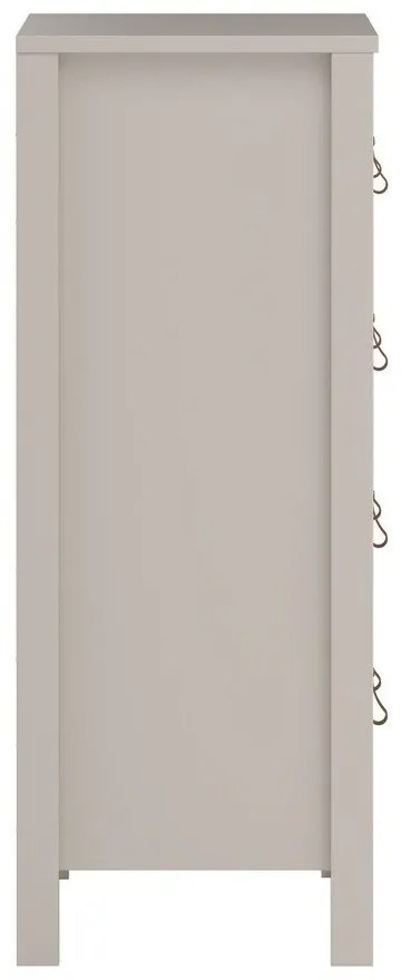 Szürkésbézs komód 82x99x38 cm Madrid – Tvilum