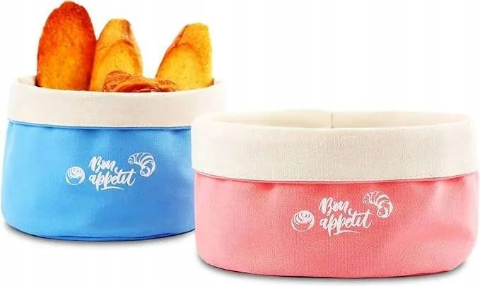 Kenyértartó kosár, 2 db-os szett Ø 23 és 20 cm