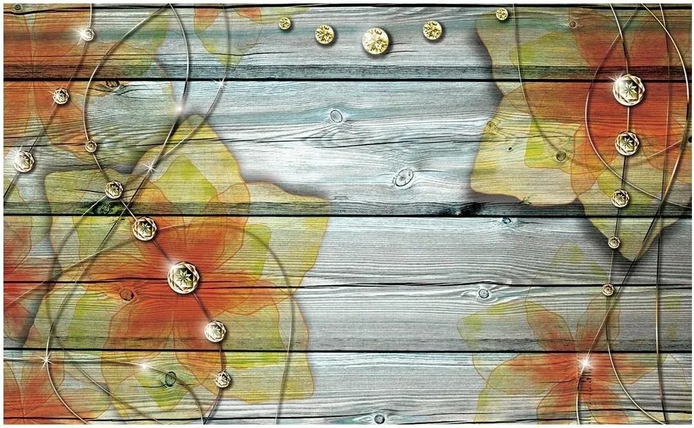 Fotótapéta virág deszka fotótapéta 208 x 146