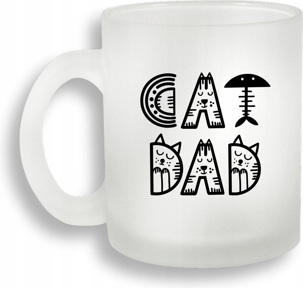 Bögre Vicces Ajándék Apák Napja Sláger Cat Dad