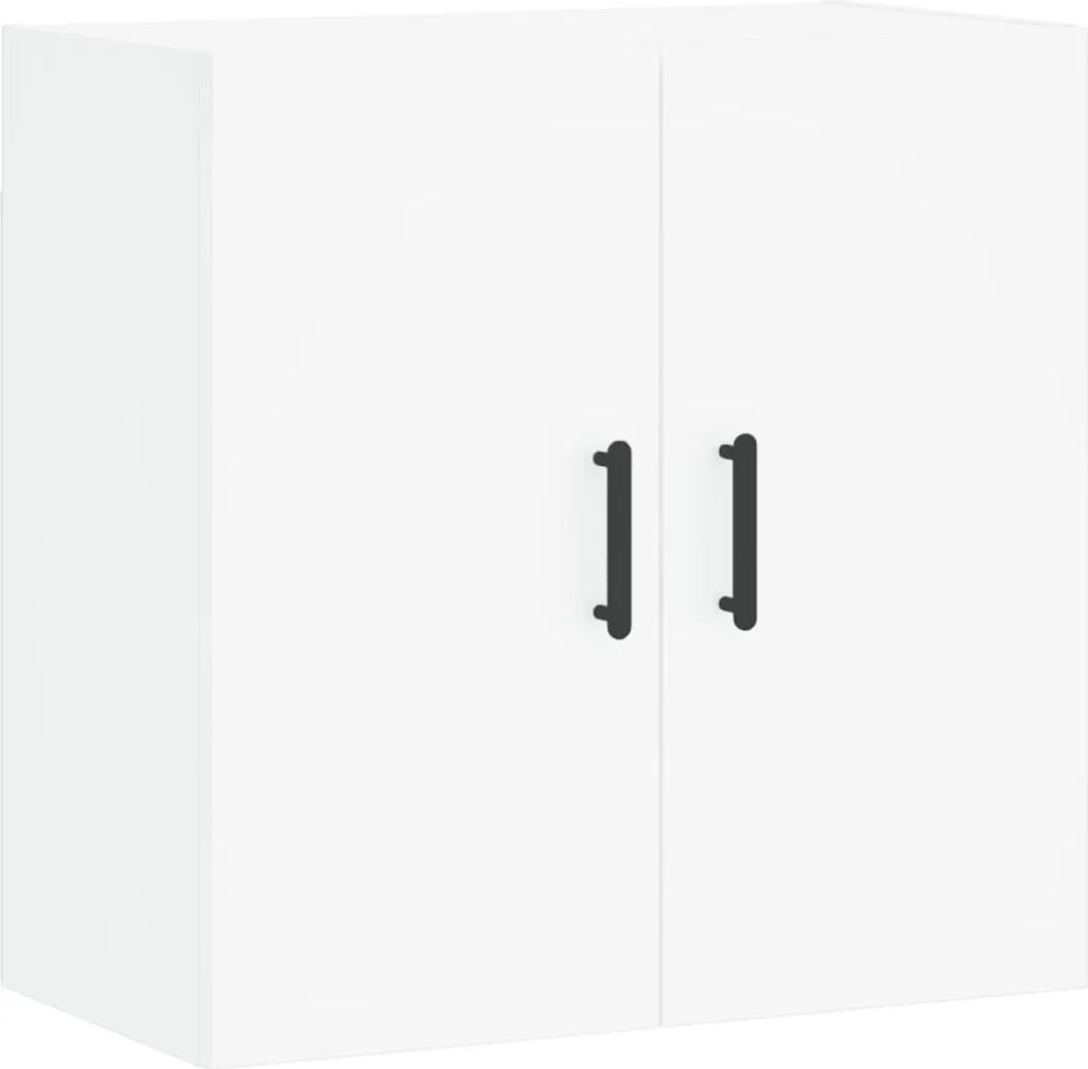 vidaXL fehér szerelt fa faliszekrény 60 x 31 x 60 cm