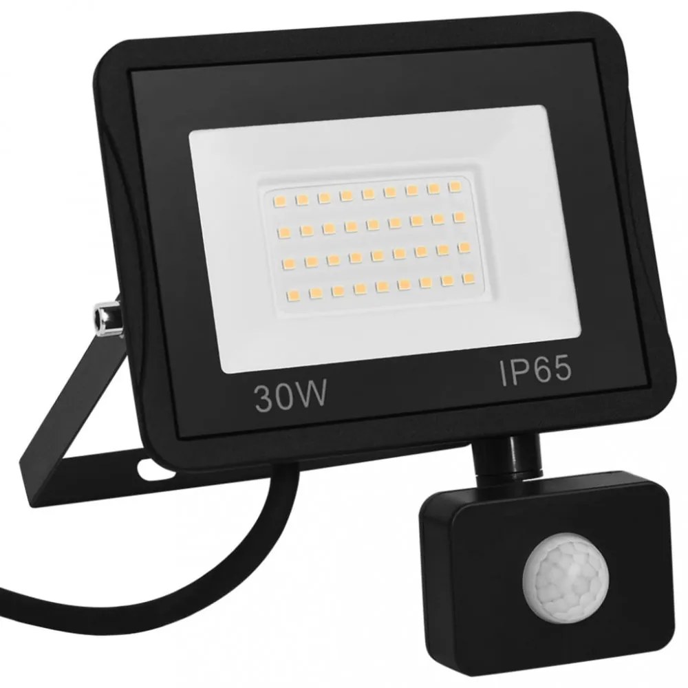 hideg fehér fényű szenzoros LED-reflektor 30 W