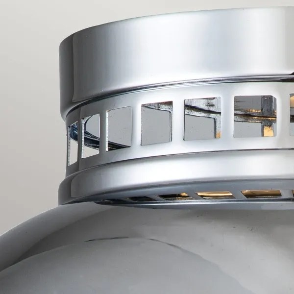 Hinkley HK-AMELIA-F-M-CM - Mennyezeti lámpa AMELIA 2xE27/40W/230V fényezett króm