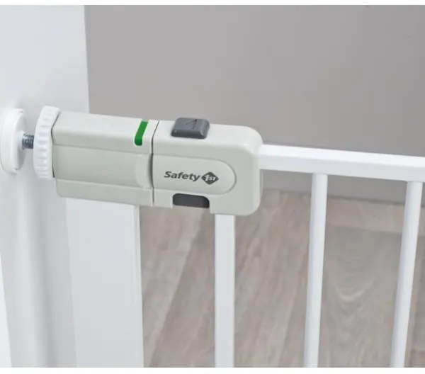 Safety 1st - EASY CLOSE biztonsági ajtórács, fehér