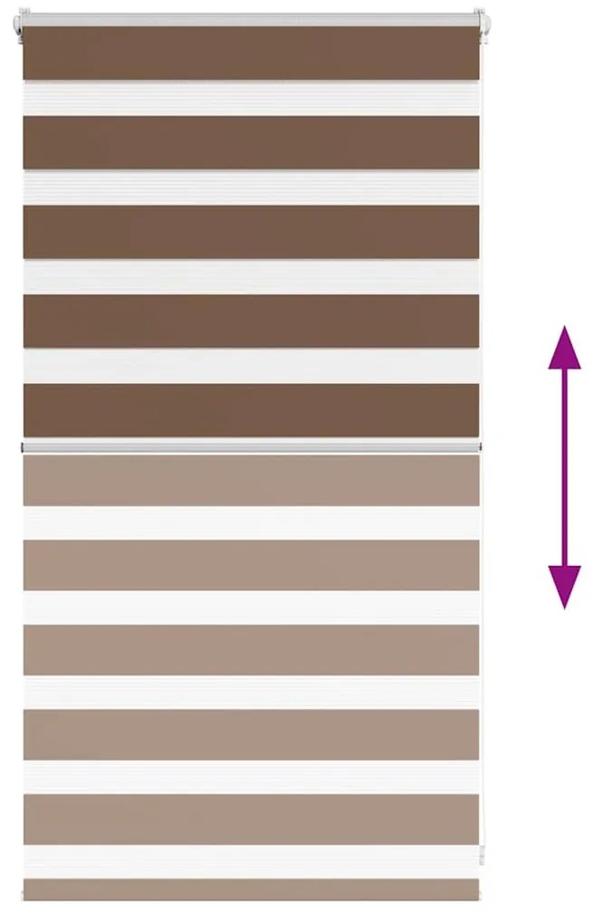 zebrafüggönnyel barna szövetszélesség 80,9 cm poliészter