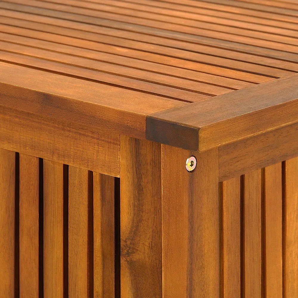 Casaria ACACIA fa tárolódoboz, 117x50x59cm, természetes barna