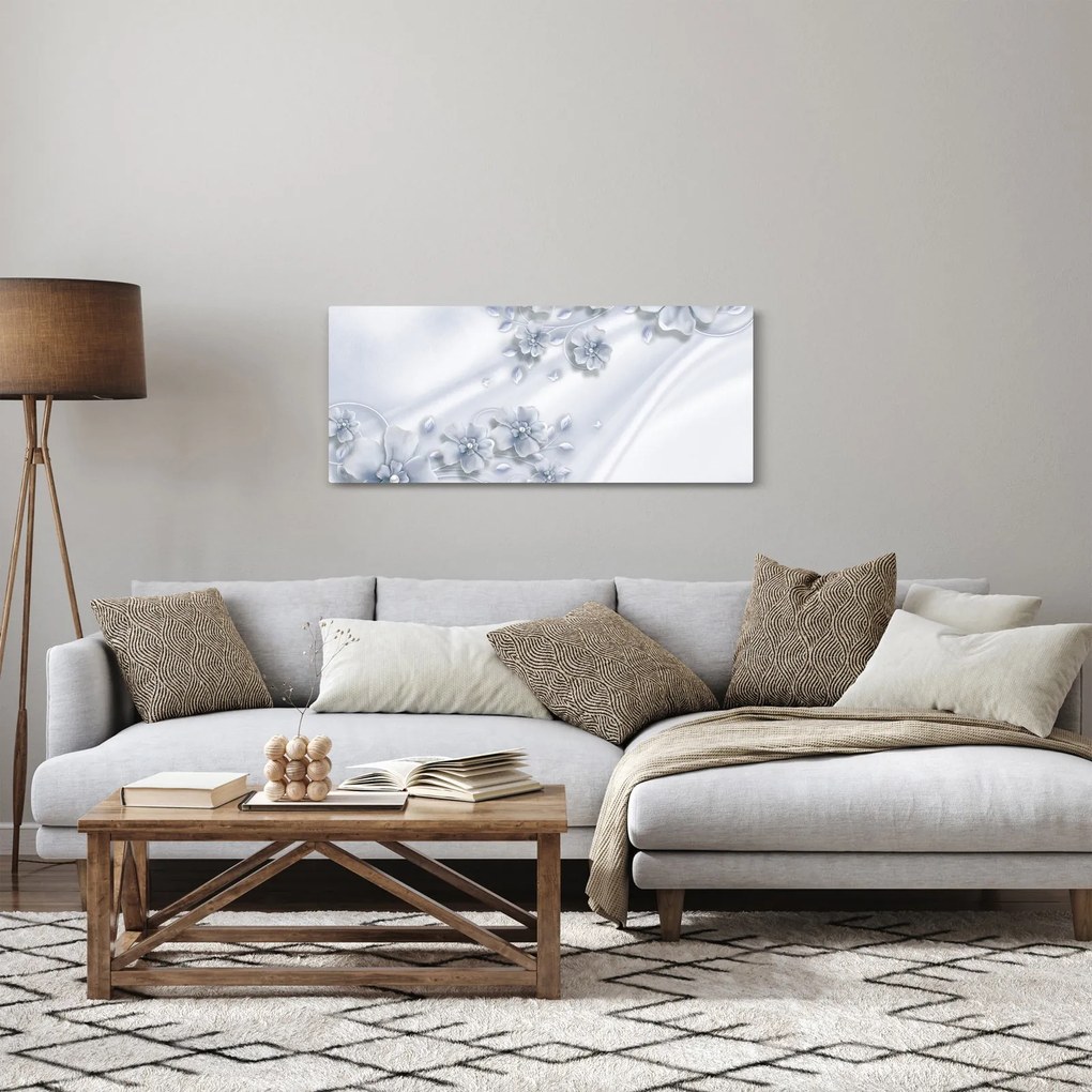 Kép - Virágos dizájn (120x50 cm)