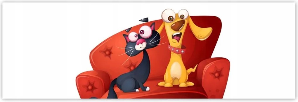 Poszterek 200x66 Cica Cicák Macskák