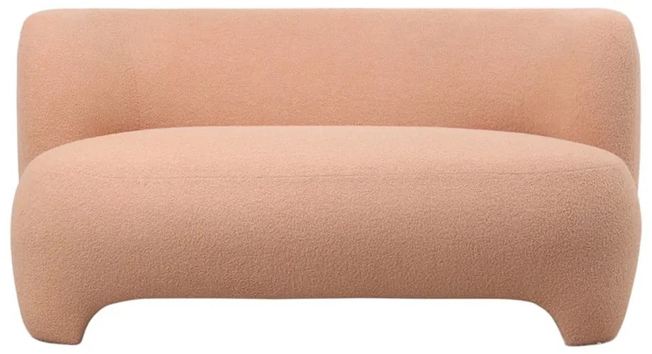 Bézses világosbarna buklé kanapé 142 cm Ardor – Leitmotiv