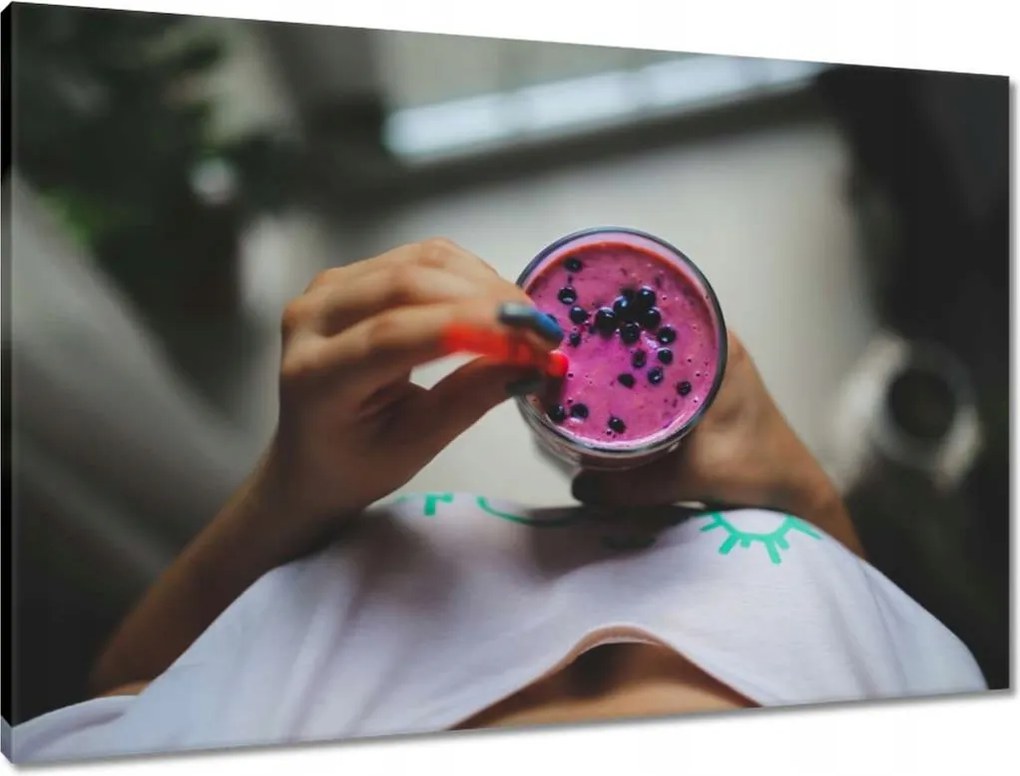 Vászonkép 90x60 Áfonya ízű