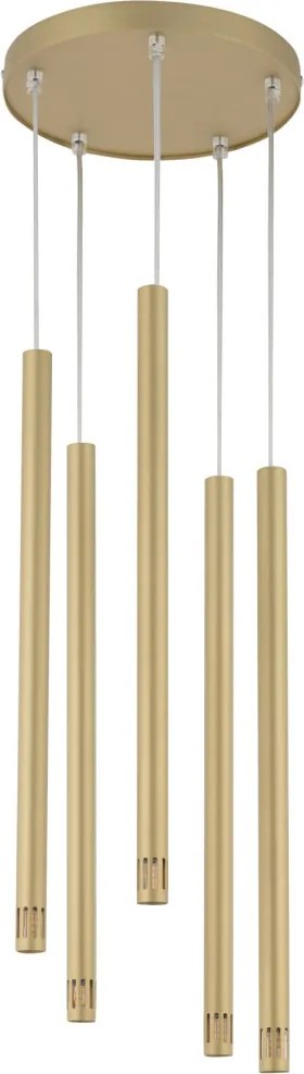 SIGMA LIGHTING 33230 SOPEL Többágú Függesztett Lámpa Arany G9 IP20