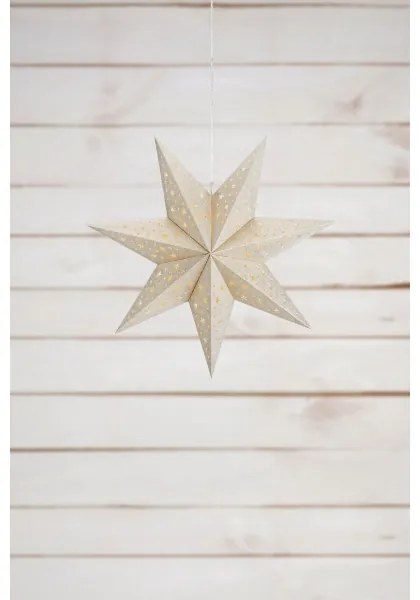 Markslöjd 705610 - BLANK LED karácsonyi dekoráció, LED 0,2 W, 3xAA, átm. 45 cm, arany