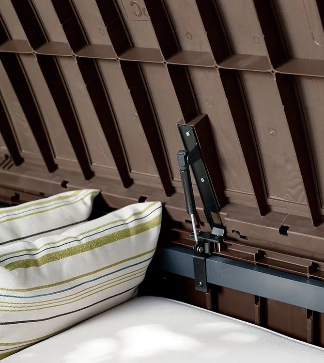 Keter Kerti tároló doboz GLENWOOD 128 x 65 x 61 cm