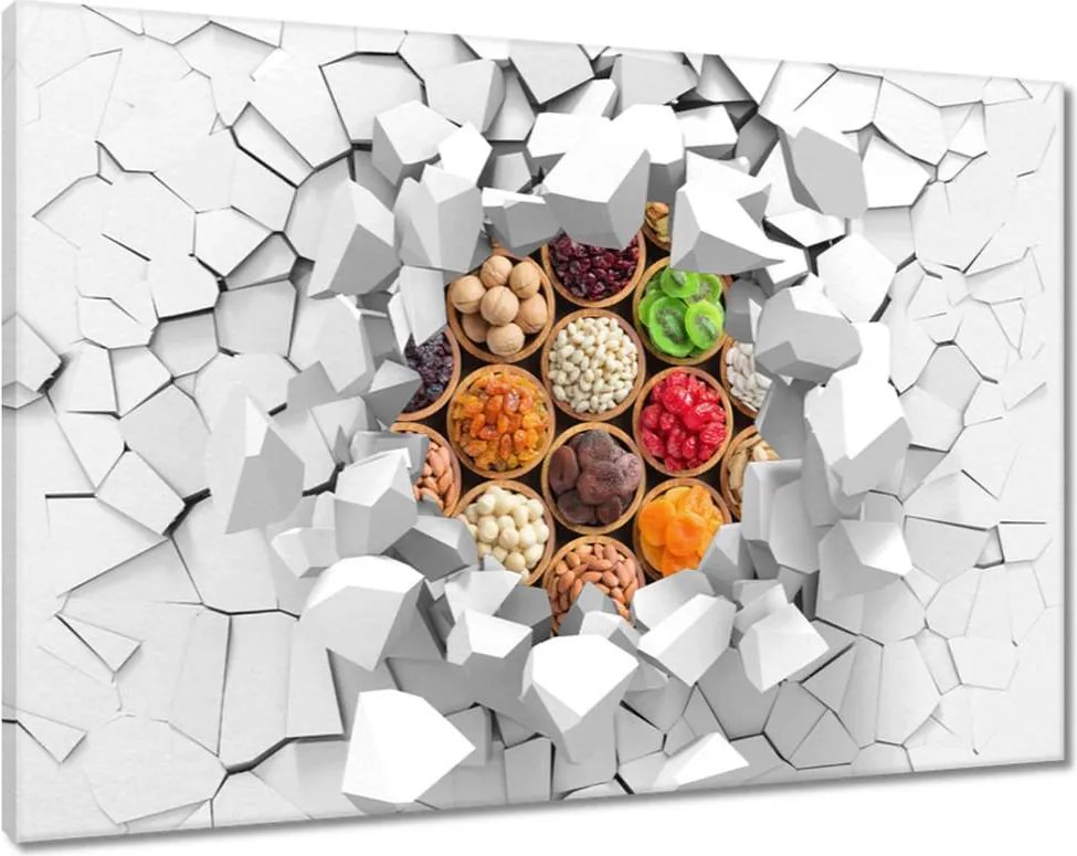 Vászonkép 60x40 Bakália és dió