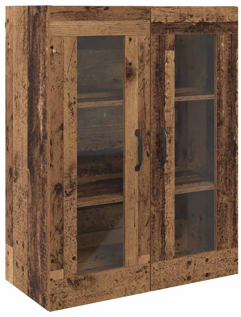 Fali Lógós Szekrény Barna 69.5 x 34 x 90 cm Faanyag