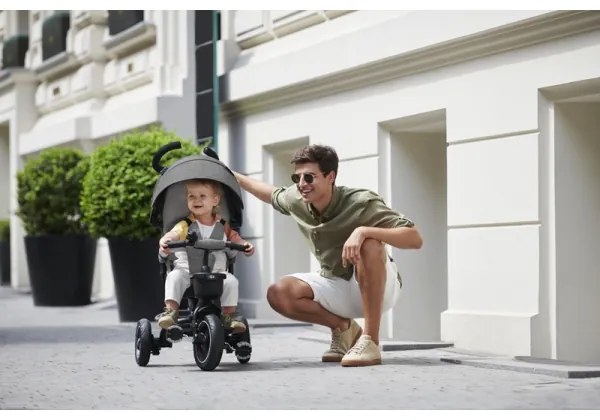 KINDERKRAFT - Gyermek tricikli AVEO szürke