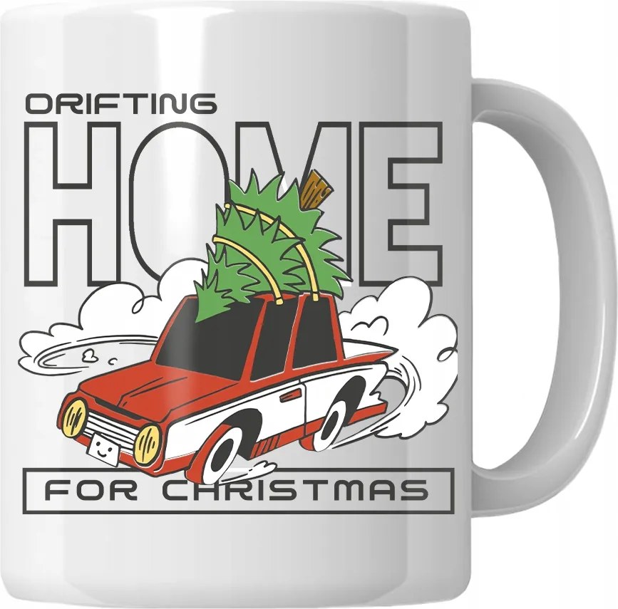 Bögre Drifting Christmas Ajándék Mikulás Karácsonyra