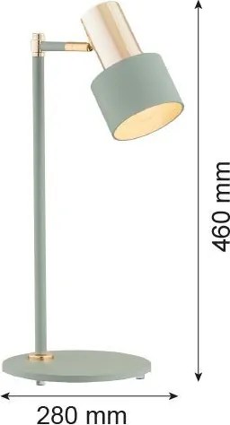 Argon DORIA 4276 Asztali lámpa 1x15W/E27 IP20