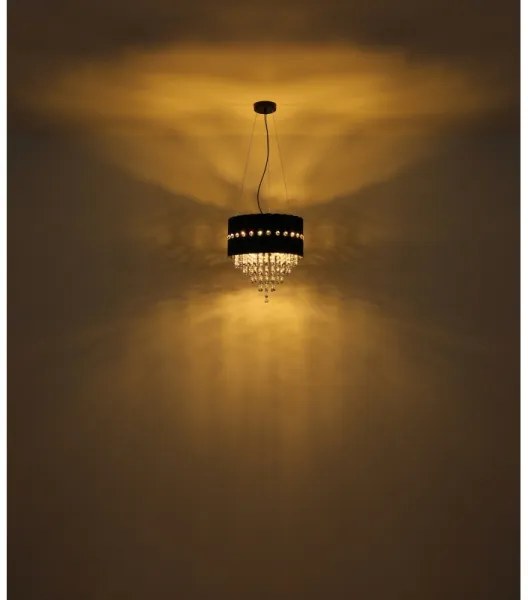 Globo 63149-3 - Csillár zsinóron ELEOS 3xE27/40W/230V átm. 40 cm