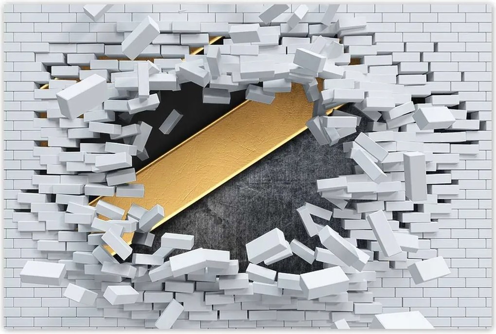 Poszterek 120x80 Arany csíkok