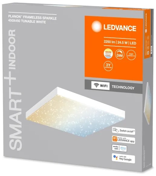 Ledvance -LED Dimmelhető mennyezeti lámpa SMART+ FRAMELESS LED/24,5W/230V Wi-Fi