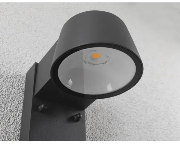 Paulmann 94714 - LED/6W IP44 Kültéri fali lámpa érzékelővel CAPERA 230V