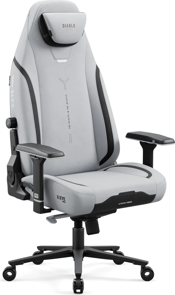 Gamer szék Normal Size szürke-fekete: Diablo X-Eye Prime Nightwolf Moon