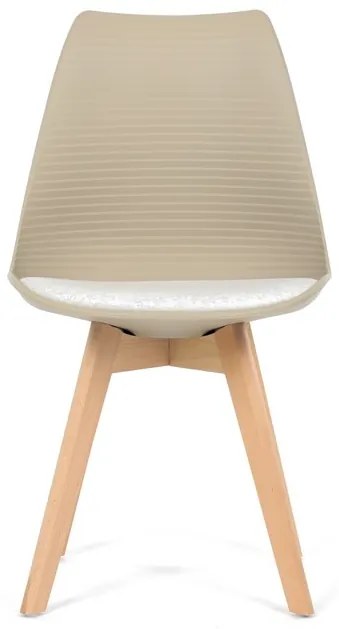 Barna Műanyag Étkezőszék. CT-X7055 WT