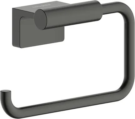 Hansgrohe AddStoris S wc-papír tartó csiszolt fekete króm színű 41788340
