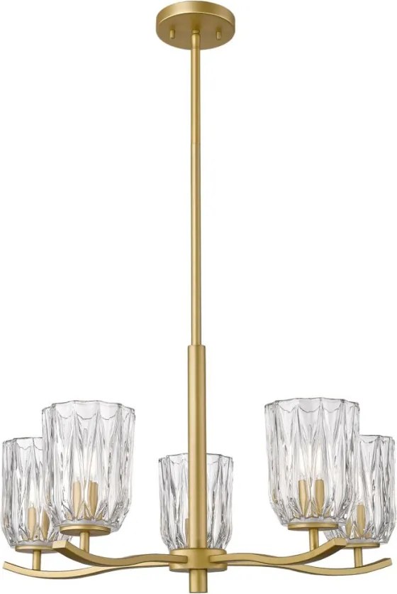 ZUMA LINE P0590-05B-V7AC TAZZA Klasszikus Csillár Arany E14 IP20