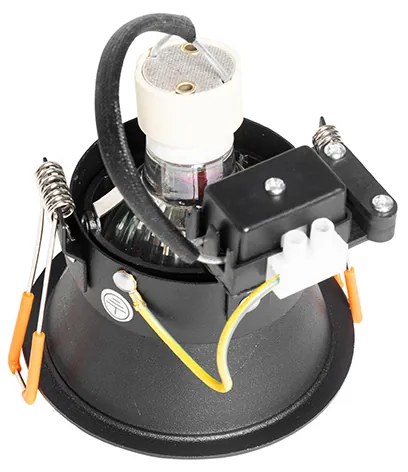 6 darabos modern, süllyesztett, forgatható és dönthető spotlámpa készlet - Alloy