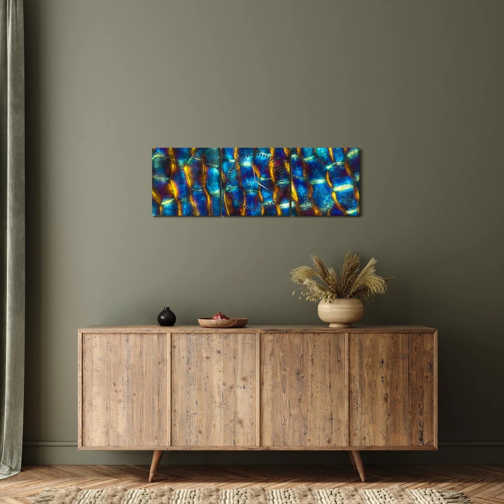 Kép - Sejtfal (órával) (90x30 cm)