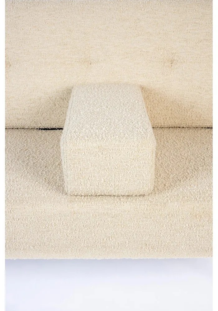 Krémszínű kanapé 135 cm Bowie – Zuiver