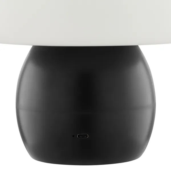 Brilliant - DUPIS LED/2W/5V 2700K dimmelhető, újratölthető asztali lámpa, fekete